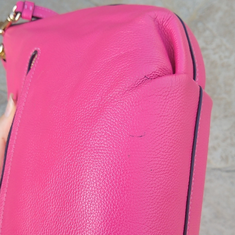 Coach Pink Skylar Hobo Bag With Unbranded Fashion Zipper Pull - Picture 10 of 16